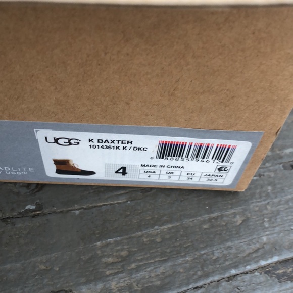 Ugg Dark Chestnut K Baxter New Boots - Picture 2 of 5